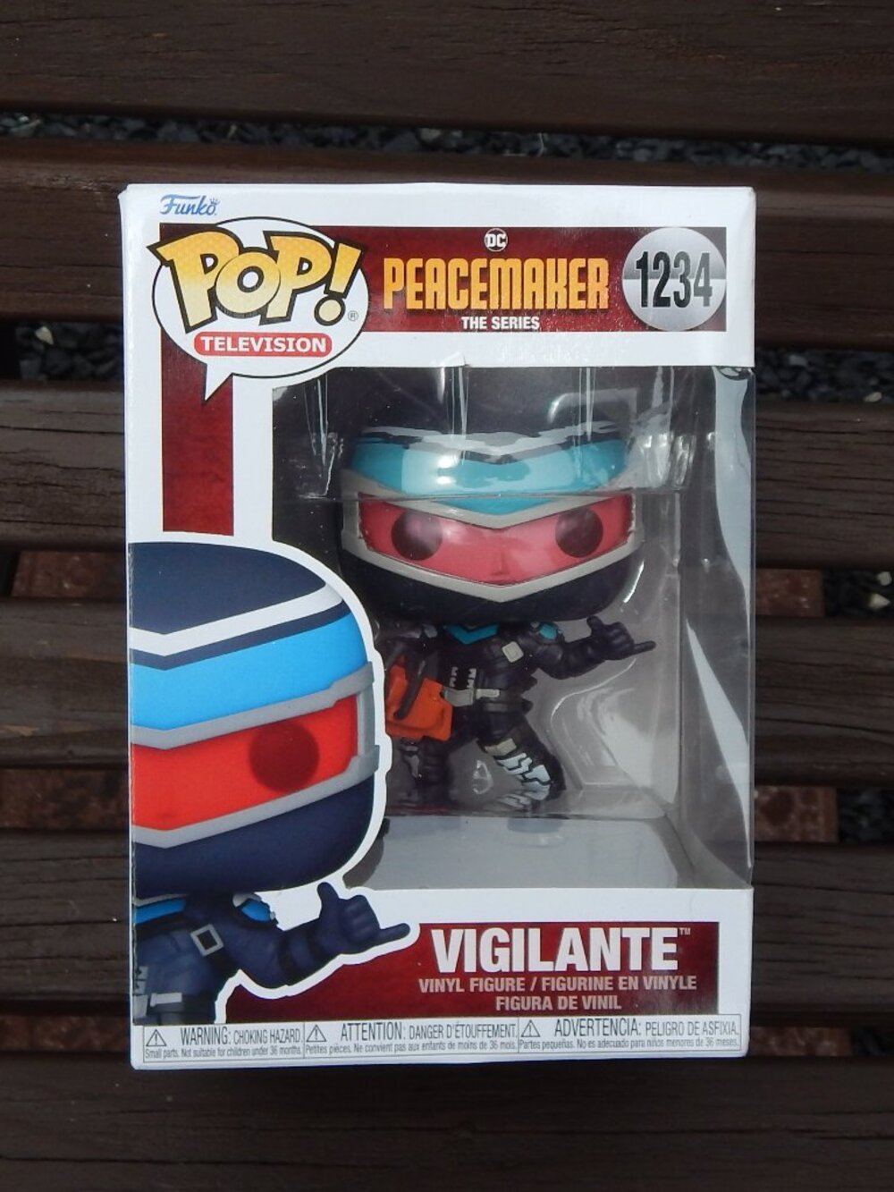 Funko Pop! Television!: Vigilante #1234 Peacemaker Figure, New